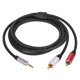 thumbnail image 1 of Inteprter Cable adaptador RCA de 3,5mm, extensión de Audio, amplificador de potencia, extensor de alambre de cobre Cables de audio/vídeo, 1 of 6