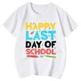 thumbnail image 4 of HNMKIU Hauts Tendance pour Filles T-Shirts Imprimés pour Sorties Décontractées Quotidiennes Col Rond Manches Courtes Designs pour 3-13 Ans, 4 of 4
