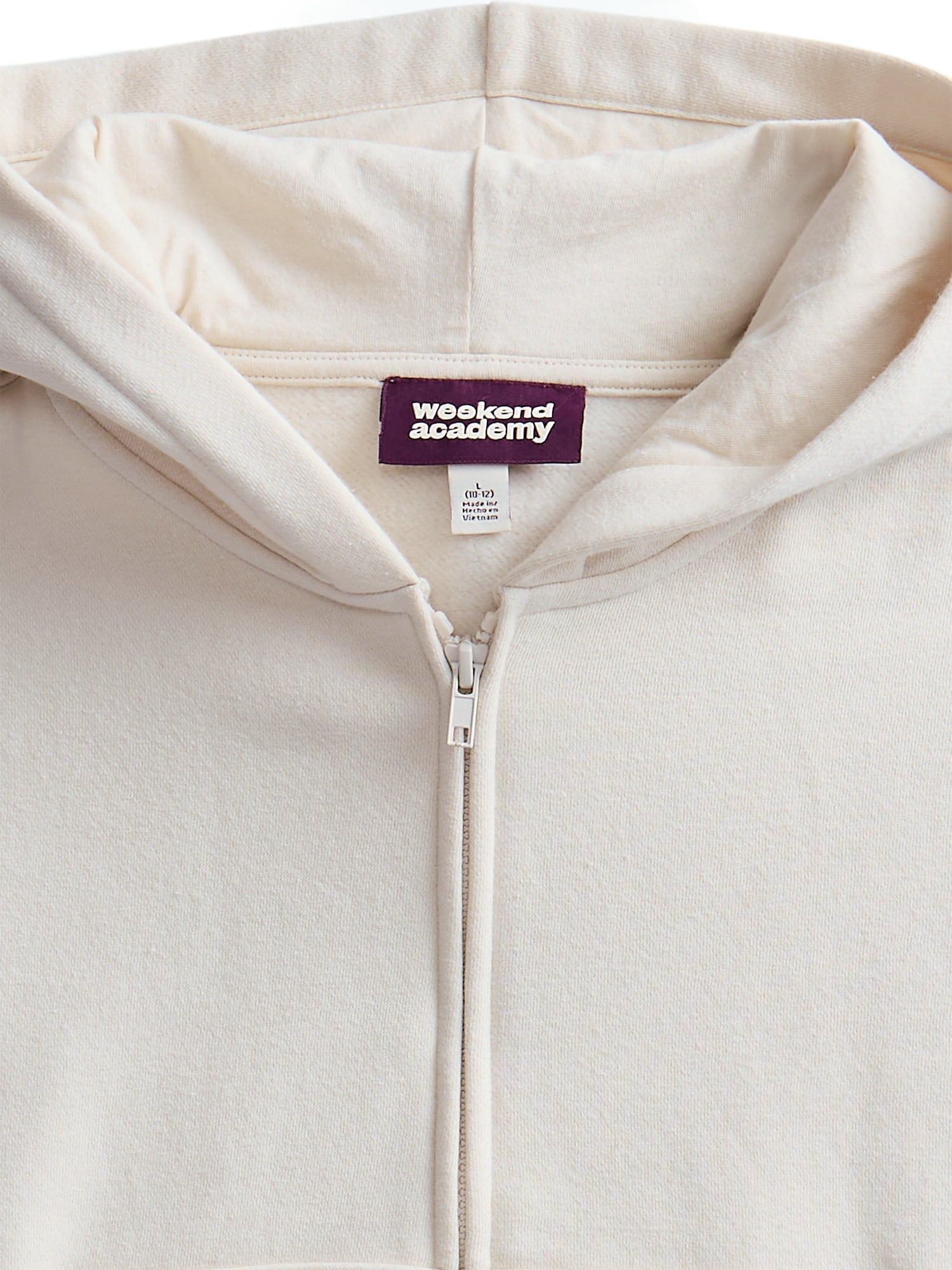 Weekend Academy Boys Fleece Full Zip Hoodie, Sizes 4-18