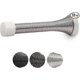 thumbnail image 1 of 12 Pack Spring Door Stopper With Rubber Bumper Satin Nickel 3-1/8" Flexible Spring Heavy Duty Wall Door Stop Low Mounted Door Bumper, 1 of 5
