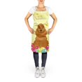 thumbnail image 2 of Carolines Treasures BB6095APRON Easter Eggs Cocker Spaniel Red Apron Large multicolor, 2 of 4