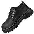 thumbnail image 1 of Wdhugt Men'S Fashion Casual Oxford Shoes With Round Toe Pu Leather Lace Closure Business Style Us Size 7 Foot Length 10.04 Inches, 1 of 9