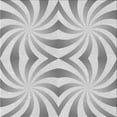 thumbnail image 1 of Ahgly Company Indoor Square Patterned Gunmetal Gray Area Rugs, 4' Square, 1 of 6