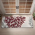 thumbnail image 2 of Bohemian Retro Floral Non-Slip Entryway Door Mat,Boho Indoor Decor Durable Low Plush Door Mat,Washable Welcome Rug for Patio Hallway Home Decor 16x47 Inches, 2 of 6