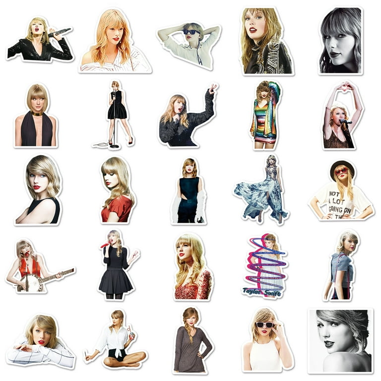 Stiwee Taylor Swift The Eras Tour Swiftie Stickers 52PCS,Laptop Sticker  Waterproof Vinyl Stickers Car Sticker Motorcycle Bicycle Luggage Decal  Patches