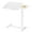 White, variant on EDX Overbed Bedside Desk, Rolling Laptop Stand Tray Overbed Table with Wheels and Height Adjustable for Laptop Bed Sofa,White