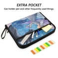 thumbnail image 2 of 13 Individual Pockets Organ Folder Waterproof A4 Size File Folder Home Work Office Categorized Storage File Manager Black Dragon Guardian, 2 of 7