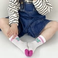 thumbnail image 4 of Calcetines de algodón para bebés y niñas, calcetines invisibles hasta el tobillo para niños pequeños Adepaton BST3004637-1, 4 of 5