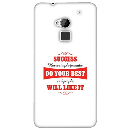 HTC One Max Case, Premium Handcrafted Printed Designer Hard ShockProof Case Back Cover for HTC One Max - Success Do Your