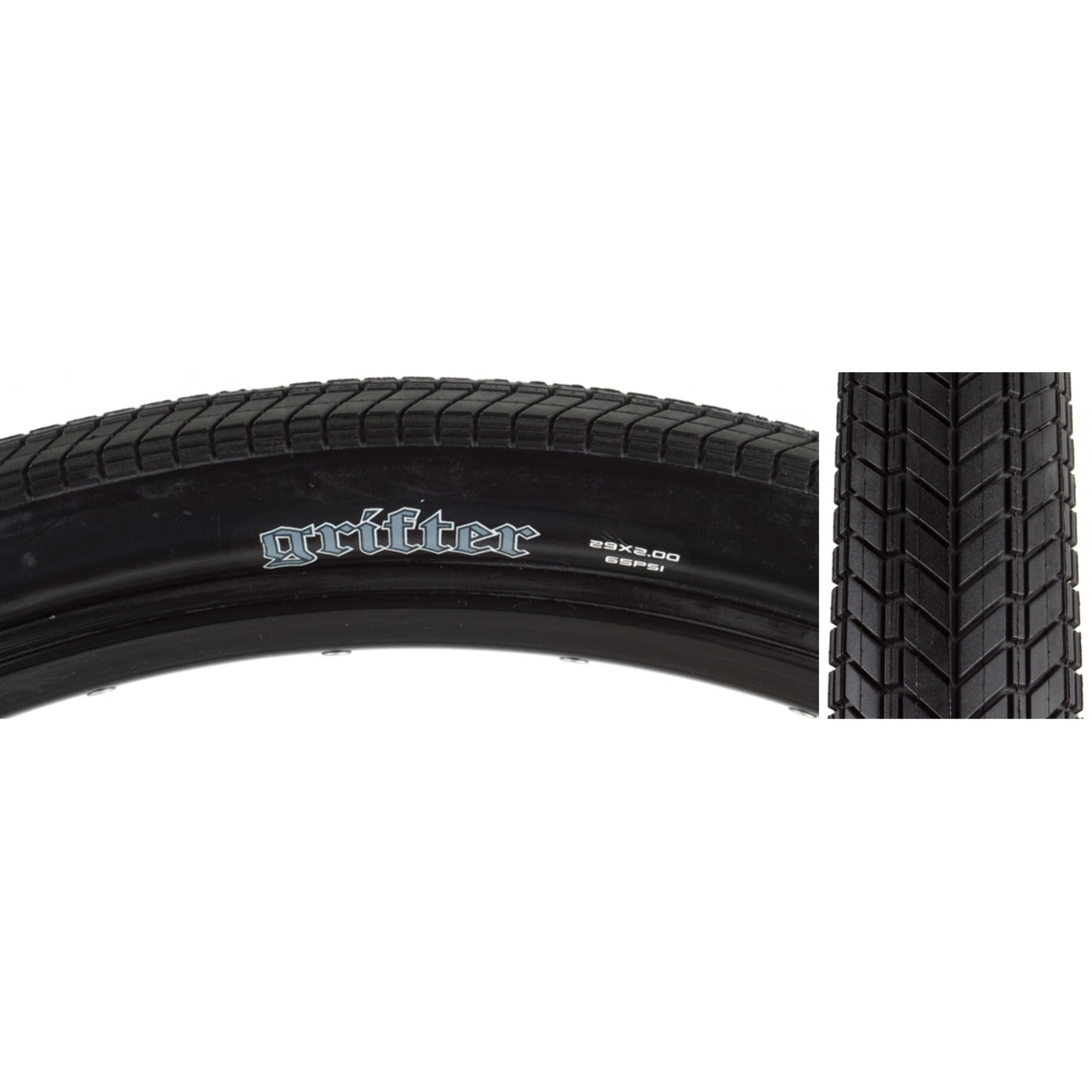 Maxxis Hookworm Tire - 24 x 2.5 Clincher Wire Black Single