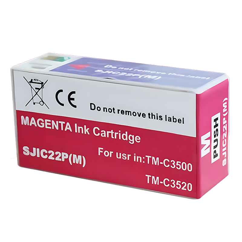 Europe SJIC22P 22P Label Printer C33S020577 Pigment Ink Cartridge