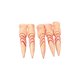 thumbnail image 4 of Moyic 5 uds cubierta de dedo de simulación de Halloween cara de uñas accesorios de disfraz de miedo decoración de fiesta de maquillaje Kits de decoración para fiestas dedo color piel Moyic HA000181-05B, 4 of 6
