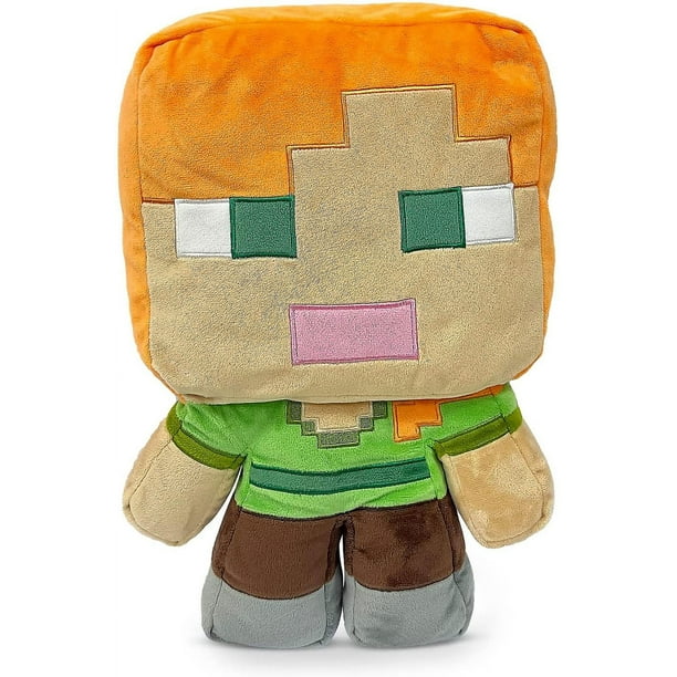 17.3in-alex Mine Craft Alex Plush, Alex juguetes de peluche, peluches de animales de peluche suaves, decoración del hogar de regalo Kawaii