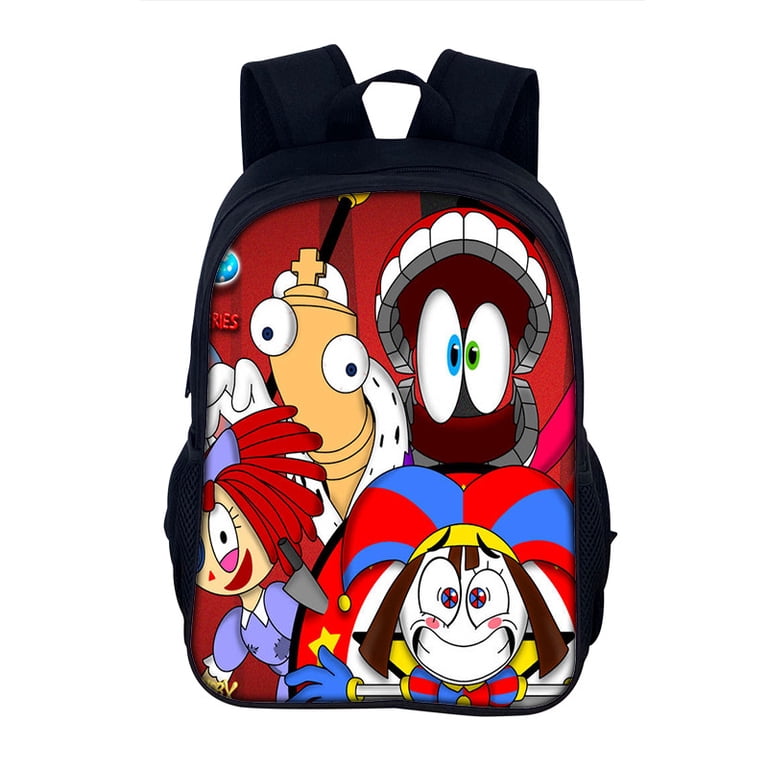 New cute cartoon digital circus 3D cool print large-capacity