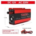 thumbnail image 2 of Power Inverter1000W 2000W 2200W 3000W Convert Battery ,Rapid Cooling with Minimal Noise, 2 of 10