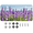 Multicolor 4, variant on ADECORIVY Lavender License Plate, Aluminum Decorative Novelty Vanity Tag with 4 Holes, Front Plate for Men Women Car Tag Accessories, 6 x 12 inch
