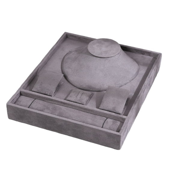 Soft Velvets Storage Tray Jewelry Display Pad for Professional and Personal Use