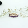 thumbnail image 6 of Rosec Jewels 6 CT Claw Set Amethyst Ring, Heart Shape Amethyst Gold Eternity Ring for Women, 10K Yellow Gold, US 9.00, 6 of 8
