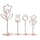 thumbnail image 5 of GOOHOCHY 4 soportes para números de mesa, soportes para tarjetas de lugar, soportes para números de mesa, soportes para tarjetas de mesa, clips para fotos, 5 of 8