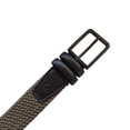 thumbnail image 4 of Ferrioni Cinturón Textil Strech Classic Persimo Trenzado Caqui Hebilla 34mm, 4 of 4