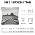 thumbnail image 5 of Chilfamy Road, Desert, Castle Pillow Cushion Covers High-Quality for Sofa Couch Home Decor 1PC 20x20in, 5 of 5