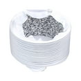 thumbnail image 4 of Conducto de escape de 19 pies de largo Conducto de ventilación Secador de tubería Conducto de ventilación Conducto de aluminio para extractor 3.94 pulgadas BLESIY Tubo de ventilación de la secadora, 4 of 8