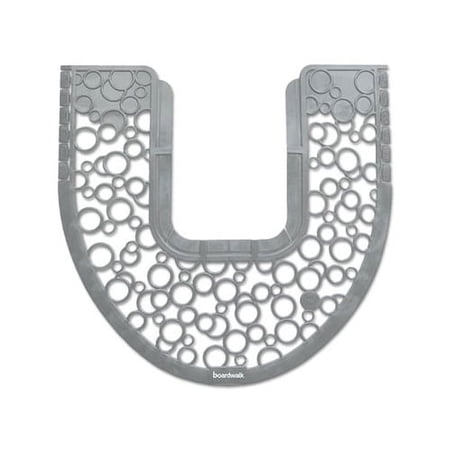 Commode Mat 2.0 Rubber  22.88 x 22  Gray/White  6/Carton