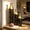 Black, Gold, variant on TheEshow Black & Gold Leaf Pattern Decorative Iron Floor Flower Vases Set of 3 for Home , LivingRoom, Entryway