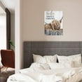 thumbnail image 5 of WFSposter Highland Cow Pictures Wall Decor Bathroom Decor Cow Paintings Canvas Prints Poster Rustic Farmhouse Highland Cow Wall Art Country Living Room Bedroom Home Decor, 5 of 6