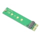 thumbnail image 3 of BRILLAR PCI E a NGFF M.2 Disco Duro NVME Tarjeta Adaptadora SSD Disco Duro Lector de Tarjetas PCI E 1X Tarjeta de Prueba, 3 of 9