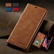 thumbnail image 2 of Wallet Card Flip Leather Case For Samsung Galaxy S10 5G S20 FE S21 Plus S22 S23 FE S24 Ultra A14 A15 A33 A34 A51 A52 A53 A54, 2 of 5