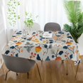 thumbnail image 3 of Yayeee Tablecloths 54" x 54" Rectangle Wrinkle Resistant Party Table Cover, Acorn Leaves Pattern, 3 of 8