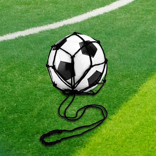 Red para Balón de Fútbol KICKER, Entrenador de Patadas de Fútbol, Equipo de Ayuda para Entrenamiento, Entrenador de Malabarismo de Nailon para Negro