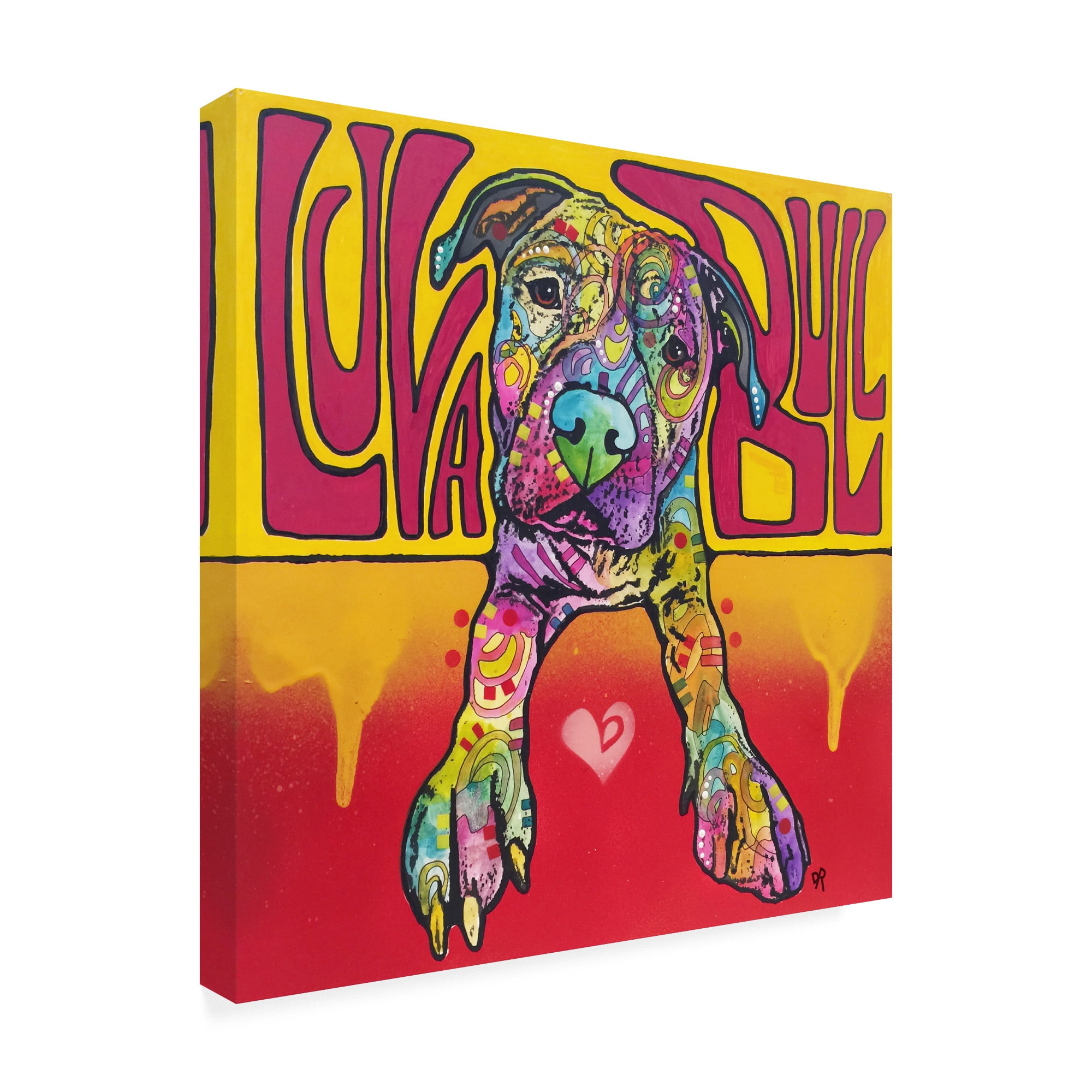Trademark Fine Art 'Luva Bull' Canvas Art by Dean Russo