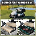 thumbnail image 4 of Whosucclay Hummingbird Yellow Roses Anti-Scratch Golf Cart Seat Cover, Thickened 4 Front Pockets Golf Cart Seat Protector for Yamaha EZGO Club Car, 52.36 x 32.28 inch, 4 of 7