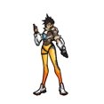 thumbnail image 3 of Pin coleccionable FigPin Overwatch Tracer con vitrina, 3 of 3