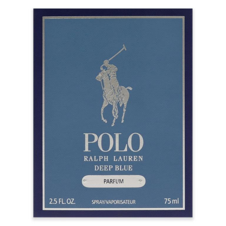 Ralph Lauren Polo Deep Blue, Fresh and Cool 2.5 oz Perfume