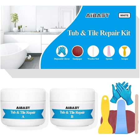 Tub Tile And Shower Repair Kit, Bathtub Enamel Repair Kit