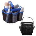 thumbnail image 1 of EIMELI Hanging Bag Large Pockets Shower Hanging Caddy Organizer Bag for Bathroom Accessory Mirror, 1 of 6