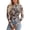 Black Background Floral, variant on EASYBRA Women Floral Mesh Turtleneck Long Sleeve Slim Fit Base Layer Shirt Elegant Sheer Stretch Top