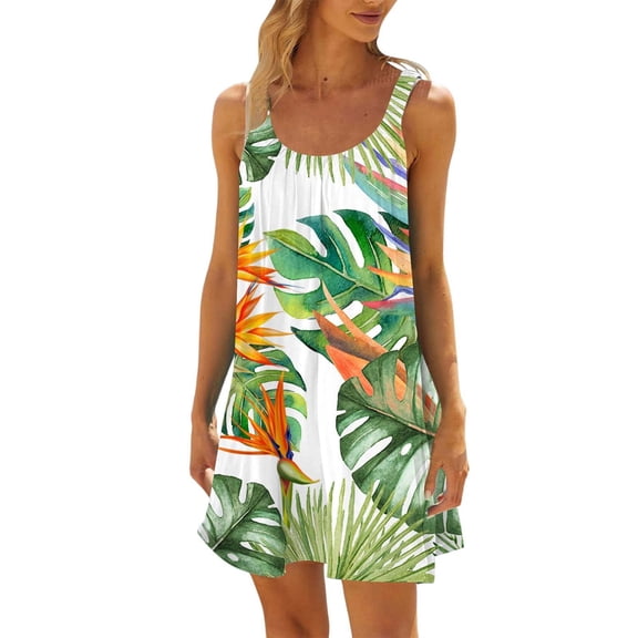 Women's Beach Coverup Dress Casual Summer Bikini Beachwear Flowy Comfortable Stylish Outfit