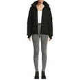 BCBG Paris Women's and Women's Plus Cloud Puffer Coat with Hood, Sizes