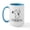 White/Blue Inside, variant on CafePress - #1 PEEPA Large Mug - 15 oz Ceramic Large White Novelty Mug