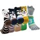 thumbnail image 1 of Calcetines de dedo para mujeres perros 5 pares (36-40) Calcetines deportivos de algodón con dedos separados, calcetines de dedo para mujer, suaves y transpirables, 1 of 4