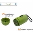 thumbnail image 4 of Sacs à Déchets Compostables pour Chiens / 100 % Sans Plastique, Non Parfumés, à Base de Légumes et Écologiques, Épaisseur Premium, Étanches, Faciles à Détacher et à Ouvrir / Taille Standard / Non Parfumés, Additif Épi, 240 Unités, 4 of 7