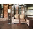 thumbnail image 5 of Simple Designs Floor Lamp Etagere Organizer Storage Shelf with Linen Shade, 5 of 5