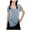 Light Blue, variant on yillto Womens Summer Shirts Soft Comfy Pajamas Tee Short Sleeve Loose Crewneck Loungewear Pjs Tops