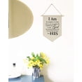 thumbnail image 2 of I Am The Daughter Of A King Who Is Not Moved By The World For My God – Bandera Colgante De Lona, ​​Cartel De Pared, Decoración De Regalo Para Hija, Bebé, Niña, Guardería, Habitación De Adolescentes, P, 2 of 5