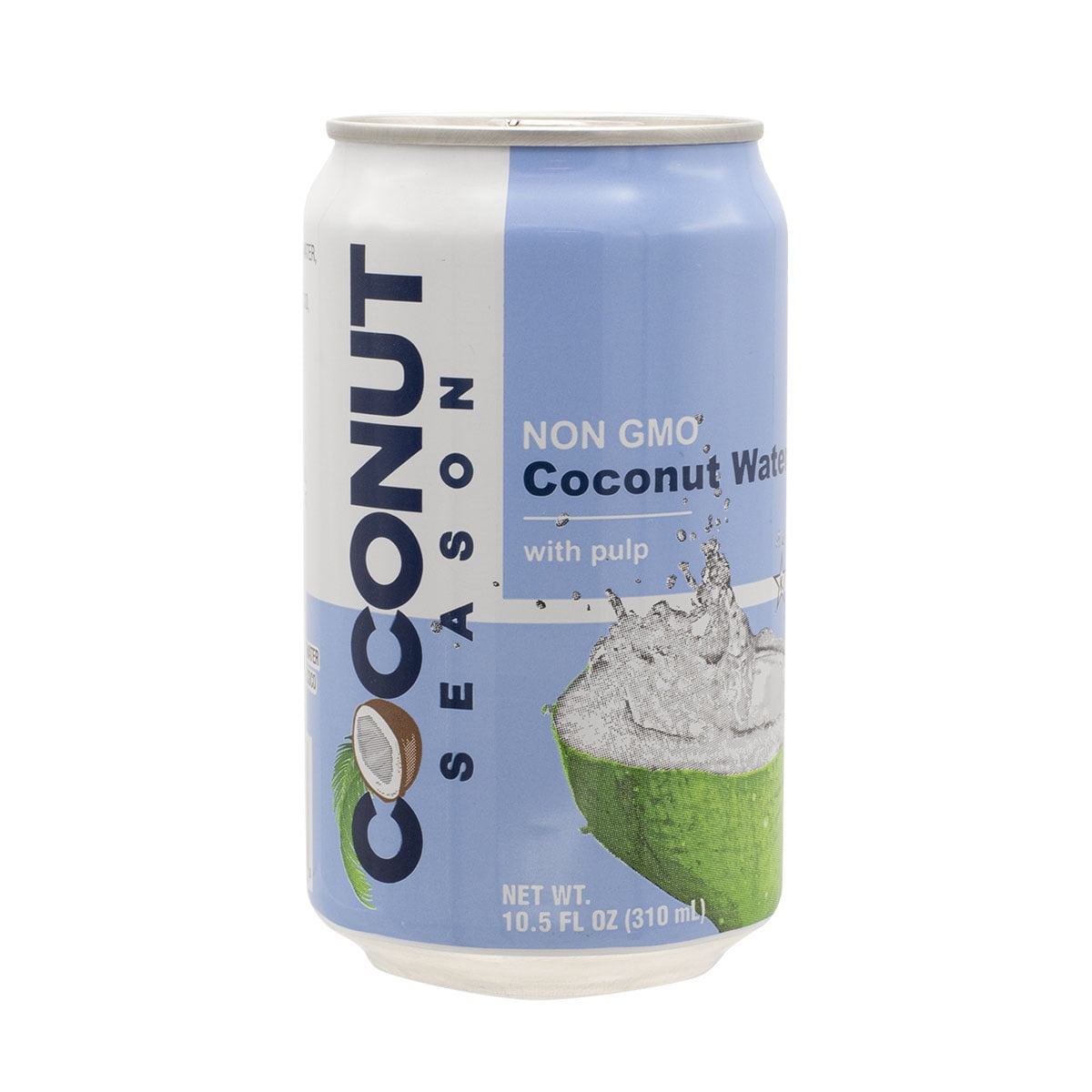 Coconut Season Tropical Drink with Pulp, 10.5 fl oz (310 ml), 24 pack