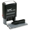Trodat Self-Inking Do It Yourself Message Dater, 3/4 x 1 7/8, Blue/Red